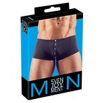 Svenjoyment Licht Transparante Short met Studsknopen