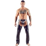 Svenjoyment Wetlook Cowboy Chaps met String