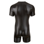 Svenjoyment Matte Wetlook Body Overall Korte Mouwen