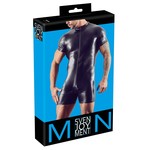 Svenjoyment Matte Wetlook Body Overall Korte Mouwen