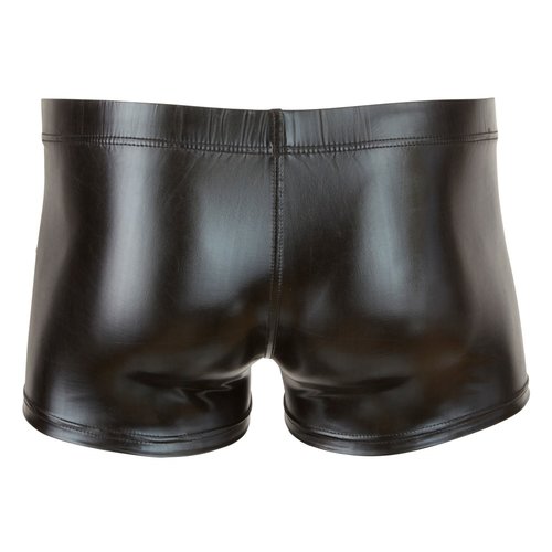 Svenjoyment Wetlook Shorts met Metalen Cockring