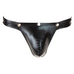 Svenjoyment Wetlook Push Up String met Pouch