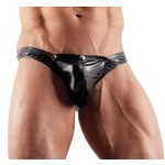 Svenjoyment Wetlook Push Up String met Pouch