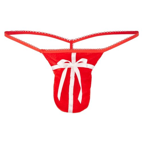 Svenjoyment Penis String met Kerst Thema