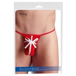 Svenjoyment Penis String met Kerst Thema