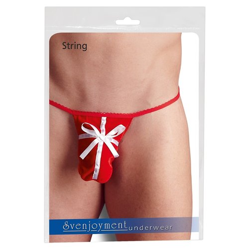 Svenjoyment Penis String met Kerst Thema