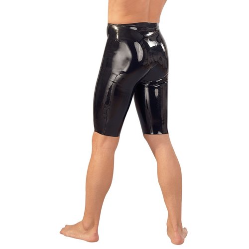 Late X Lange Latex Shorts met Penis Sleeve