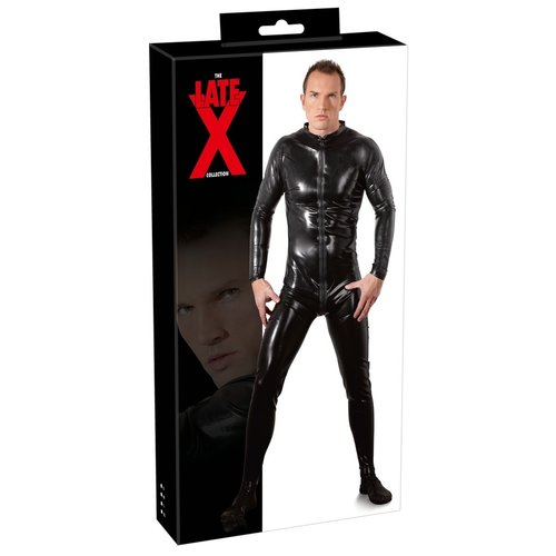 Late X Latex Overall Volledige Bodysuit