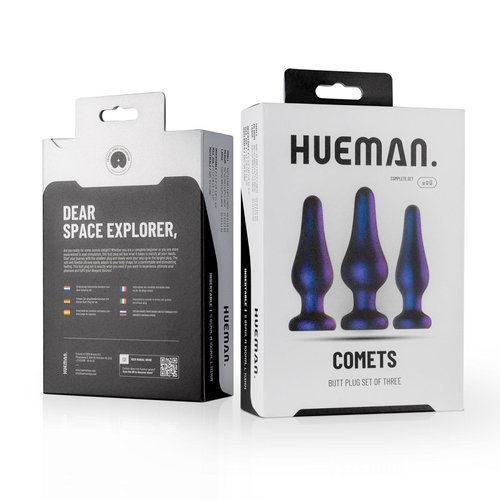 Hueman Hueman - Comets Butt Plug Set