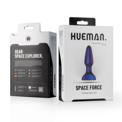Hueman Hueman - Space Force Vibrerende Buttplug