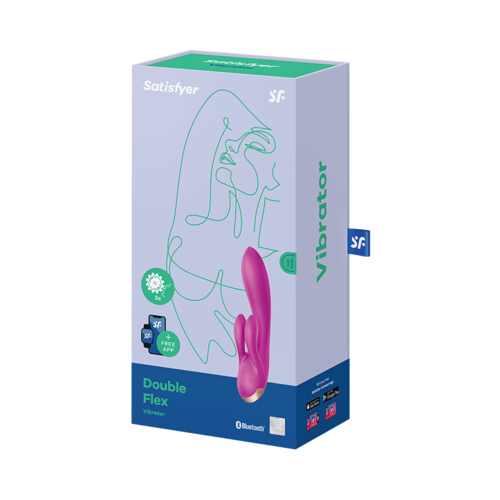 Satisfyer Satisfyer Double Flex Rabbit Vibrator