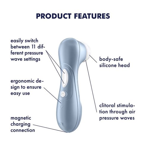 Satisfyer Satisfyer Pro 2 Air Pulse Stimulator SE Blauw