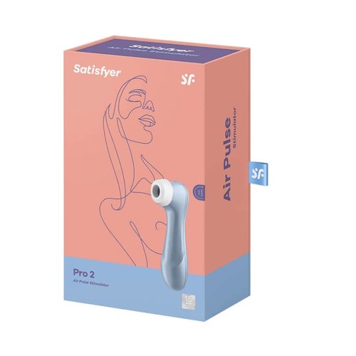 Satisfyer Satisfyer Pro 2 Air Pulse Stimulator SE Blauw