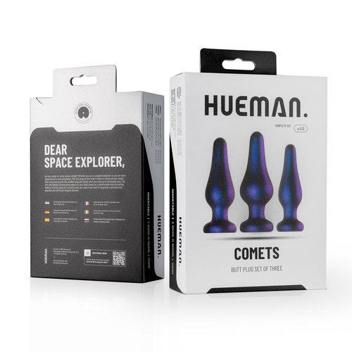 Hueman Hueman Comets Butt Plug Set