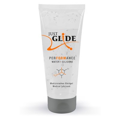 Just Glide Performance Hybride Glijmiddel 200 ml