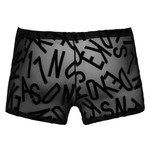 Svenjoyment Mesh Shorts met Letterprint