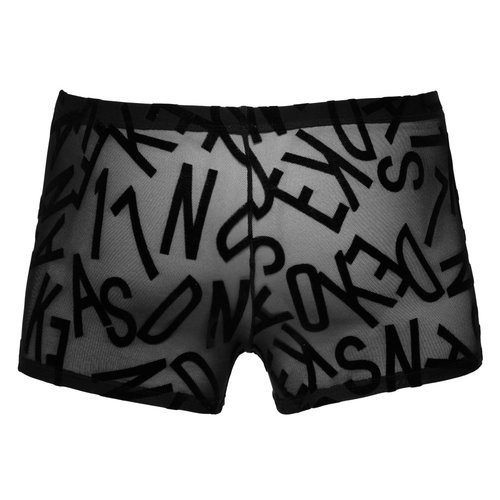 Svenjoyment Mesh Shorts met Letterprint