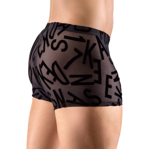 Svenjoyment Mesh Shorts met Letterprint