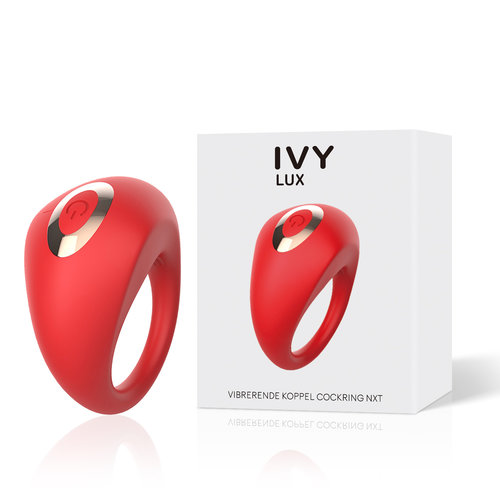 IVY LUX IVY LUX Vibrerende Koppel Cockring NXT Rood