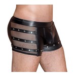 NEK Ruig Matte Wetlook Shorts met Studs