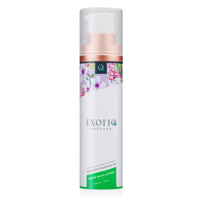 Exotiq Aromatische Massageolie Basil Citrus - 100 ml