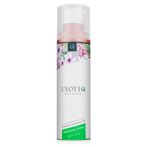 Exotiq Massage Exotiq Aromatische Massageolie Basil Citrus - 100 ml