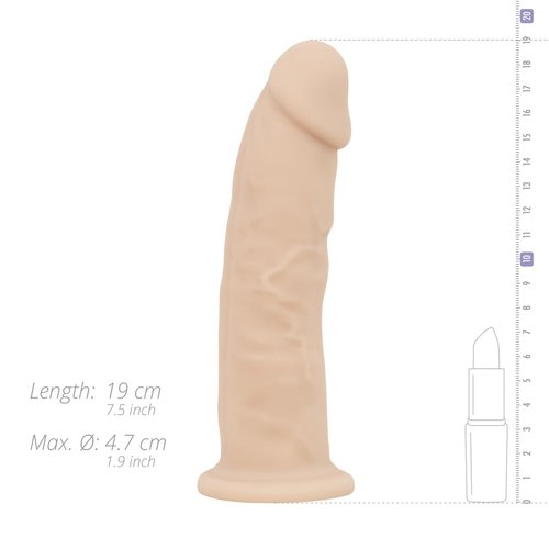 Real Fantasy Real Fantasy Deluxe - Winston Electric Realistische Dildo - 18 cm