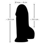 Realistixxx Real Big Extra Dikke XXL Realistische Dildo - 1.3 kg