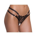 Cottelli Collection Lingerie Open Rio String van Wimper Kant