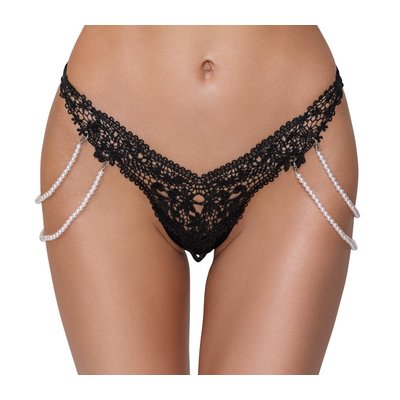 Cottelli Collection Lingerie Riostring met Decoratieve Pareltjes Riostring met Decoratieve Pareltjes