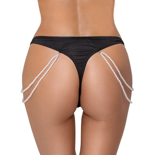 Cottelli Collection Lingerie Riostring met Decoratieve Pareltjes