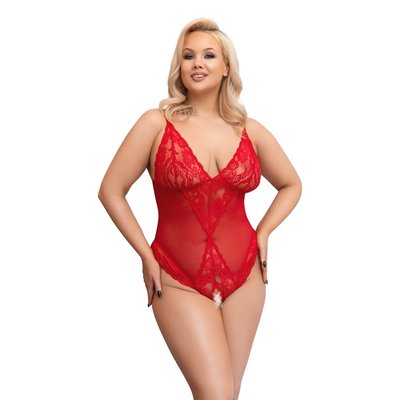 Cottelli Curves Uitdagend Curvy Body met Open Kruis Uitdagend Curvy Body met Open Kruis