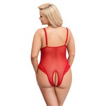 Cottelli Curves Uitdagend Curvy Body met Open Kruis