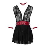 Cottelli Collection Bondage Uitdagende Bondage Babydoll met Boeien