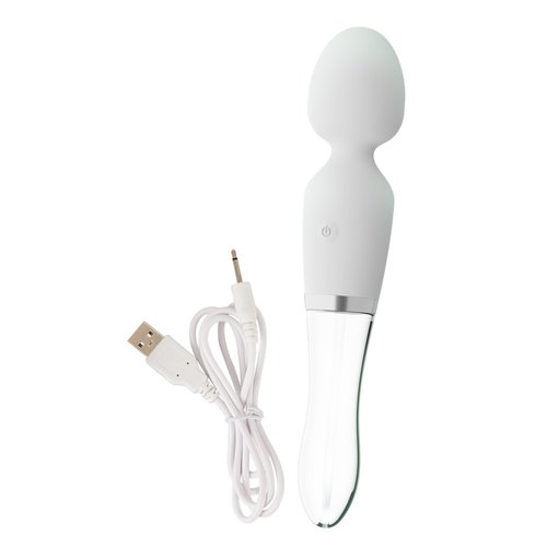 Liaison LED Glazen Wand Massager Vibrator