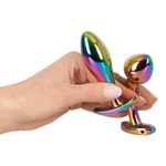 ANOS Metalen Regenboog Buttplug Set