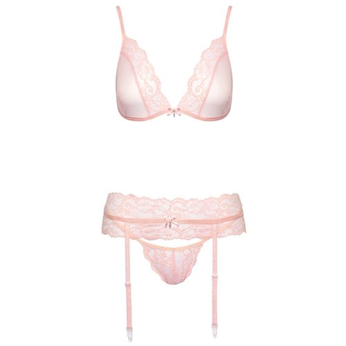 Kissable Lingerie Jarretel Set Delicaat Kant