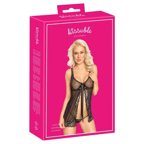 Kissable Babydoll met String Extra Elegant