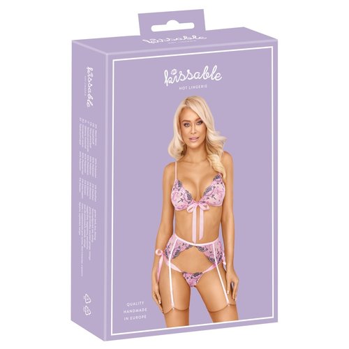 Kissable Stijlvol Bloemen Lingerie Set