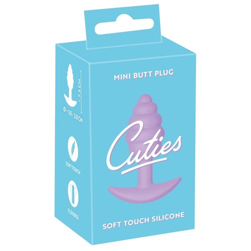 Cuties Cuties Geribbelde Mini Buttplug