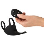 Rebel Cockring met Vibrerende Ballmassager