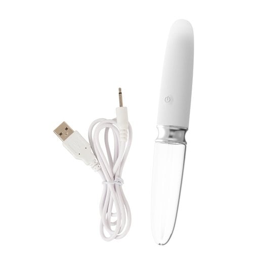 Liaison Glazen Dual Vibrator met Verlichting