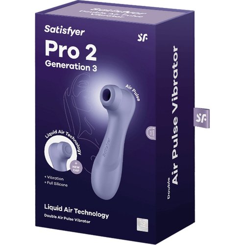 Satisfyer Satisfyer Pro 2 Gen 3 Liquid Air Paars