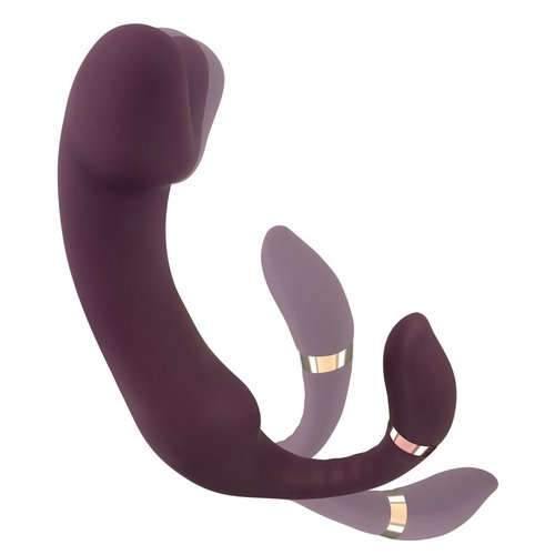 JAVIDA Nodding Tip Vibrator met Buigbare Clitoris Stimulator