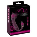 JAVIDA Nodding Tip Vibrator met Buigbare Clitoris Stimulator