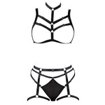 Rio Body Harnas Open met Jarretelbandjes Cottelli Collection Lingerie Rio Body Harnas Open met Jarretelbandjes