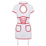 Cottelli Collection Costumes Hoogwaardig Verpleegster Mini Jurk Kostuum