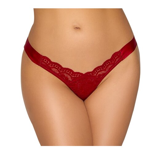 Cottelli Collection Lingerie Stijlvolle String met Grote Strik