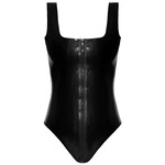 Late X Uitdagende Body met Rits van Latex