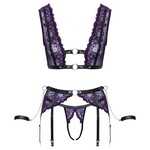 Cottelli Collection Bondage Open Verleidelijk Bondage Lingerie Set